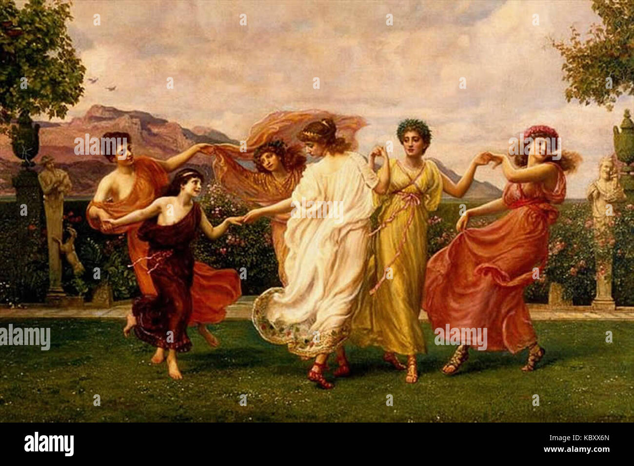 Horae Serenae Edward John Poynter Foto Stock