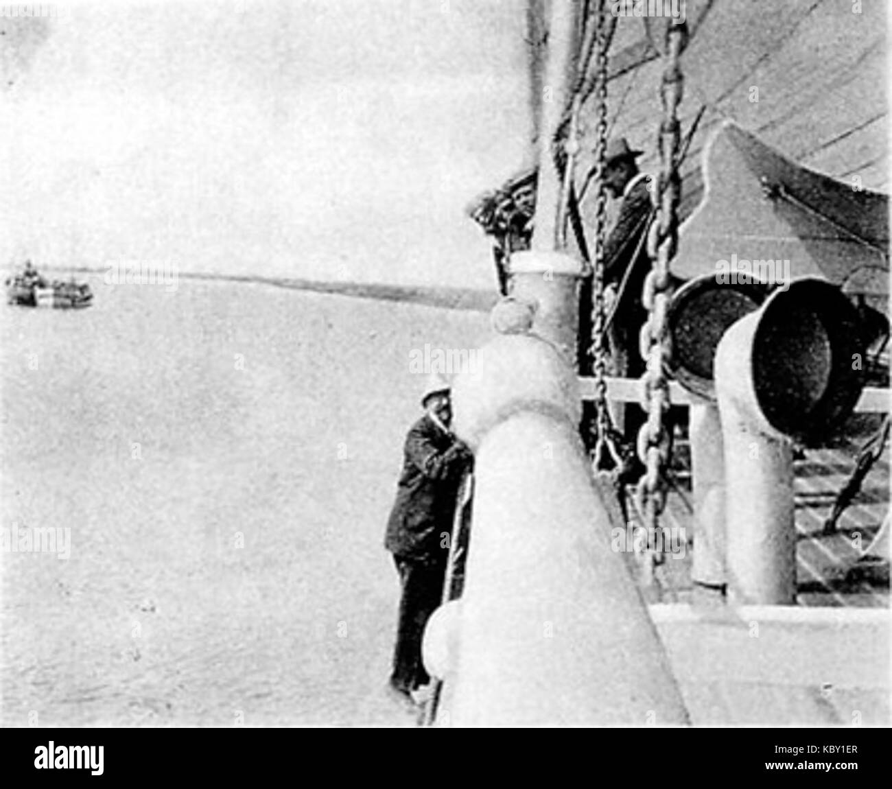 Wie ich in Tongku einen Pferdetransport Dampfer besuchte Foto Stock