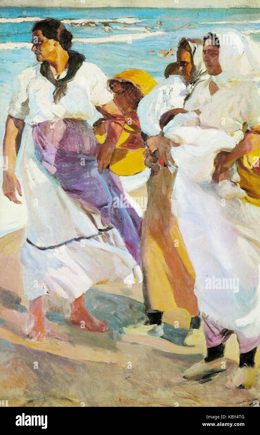 Joaquin Sorolla Bastida Valencian Fisherwomen Foto Stock