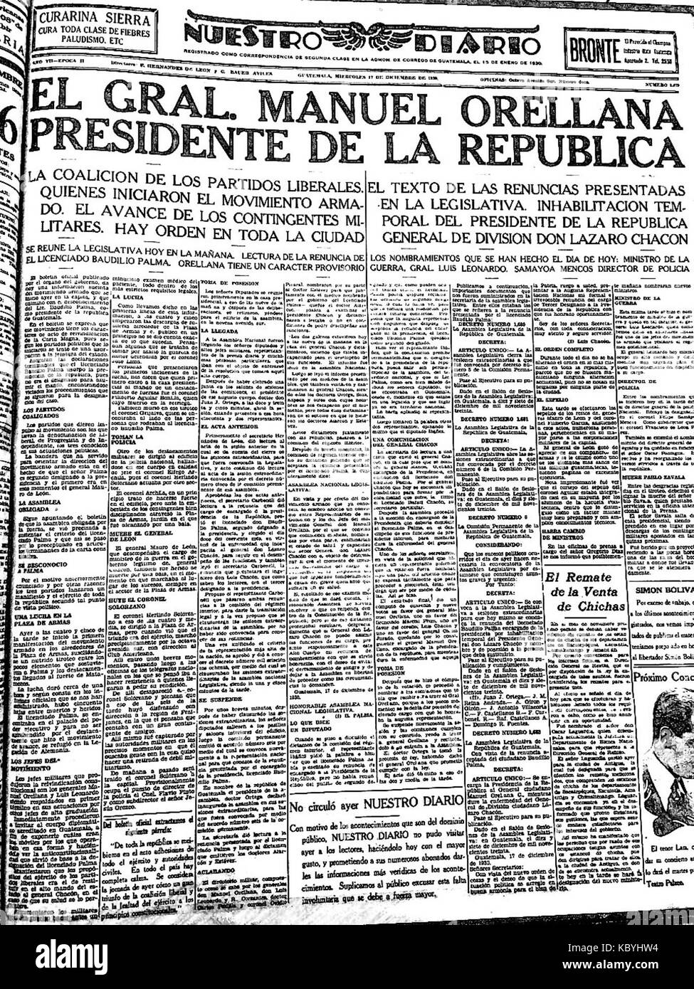 Orellanagolpenoticia 2014 06 28 23 00 Foto Stock