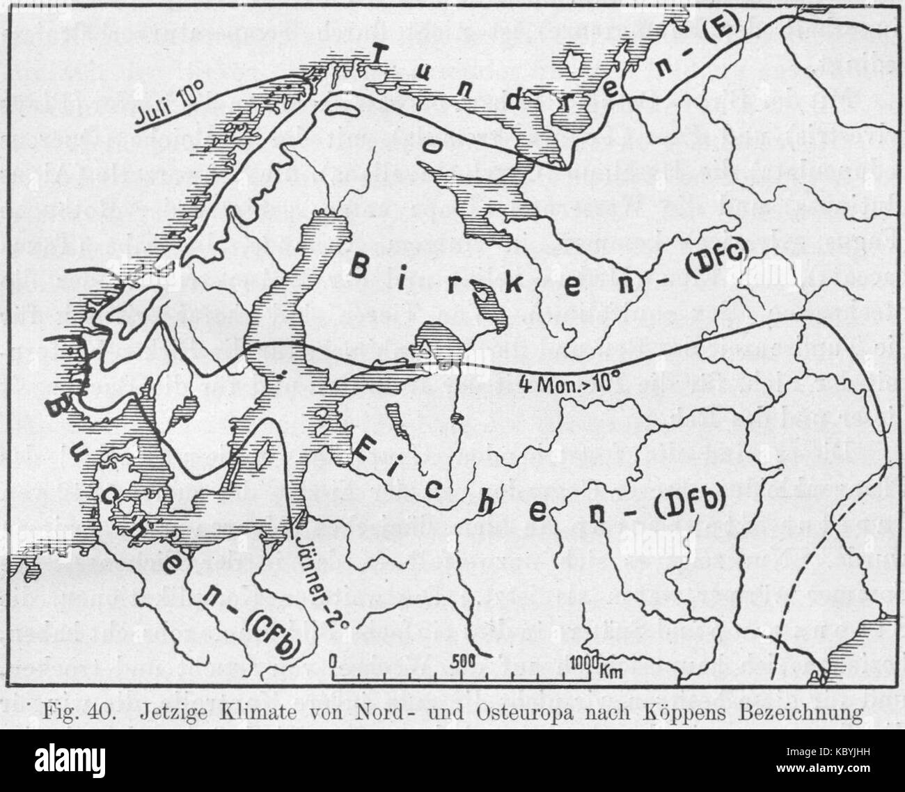 Un diagramma denominato "DKdgV Figur 40", che illustra un concetto o un oggetto specifico, possibilmente correlato a un argomento scientifico o tecnico. Foto Stock