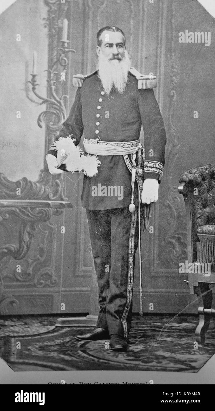 RevolucionQuetzalteca1897Ilustracion 01 Foto Stock