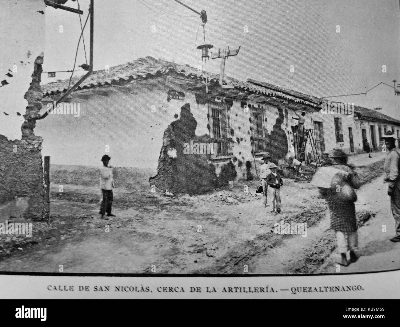 La Ilustracion Pacifico Revolucion de occidente 1897 03 Foto Stock