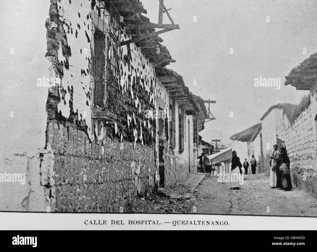 La Ilustracion Pacifico Revolucion de occidente 1897 04 Foto Stock