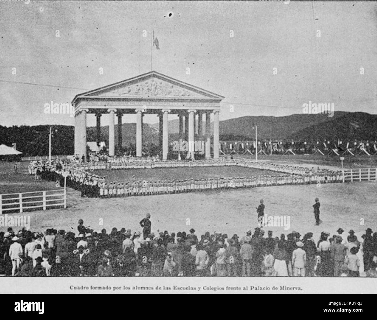 La Locomotora 1906 minervalias recuadro Foto Stock