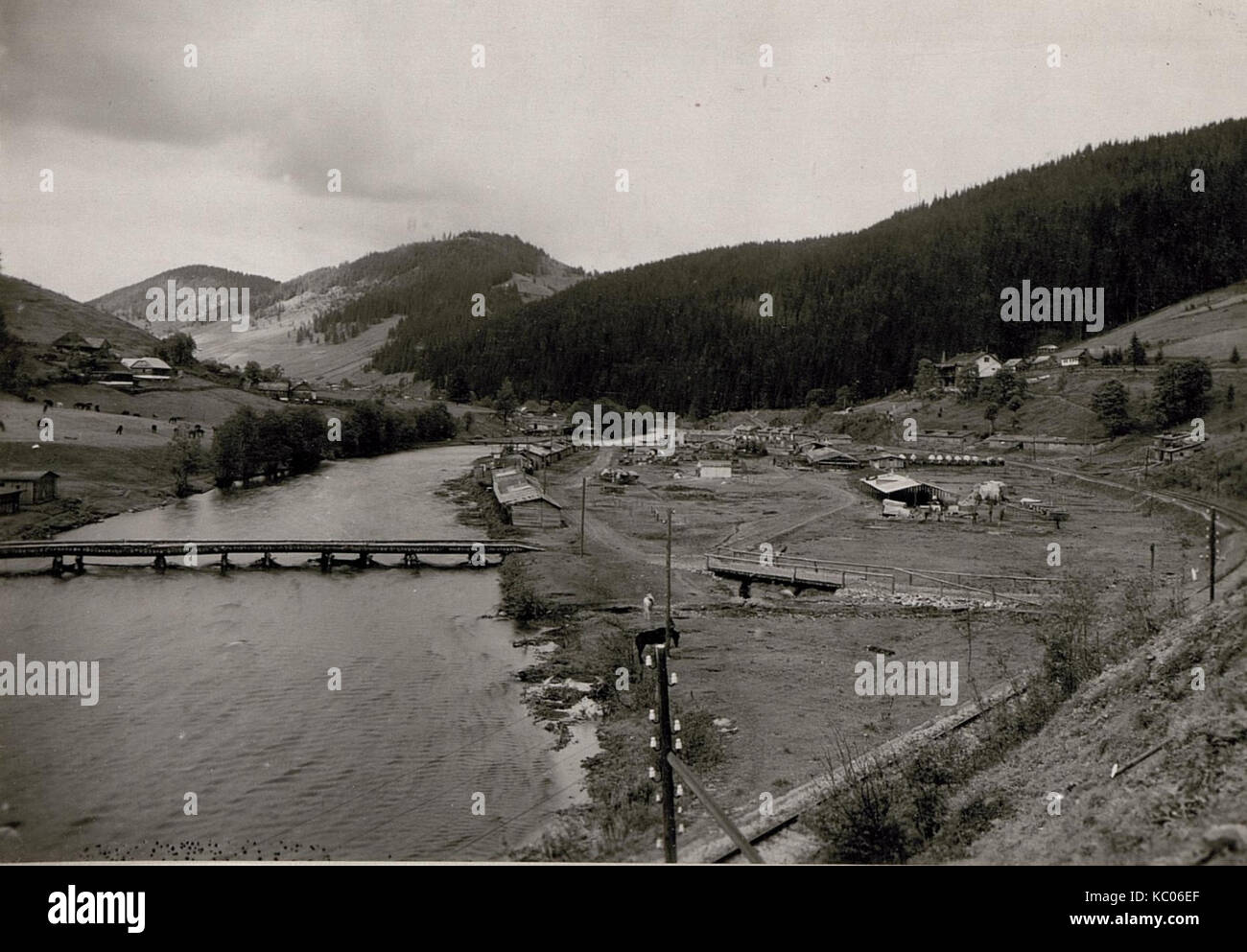 Jakobeny, Barackenlager BildID (15719329) Foto Stock