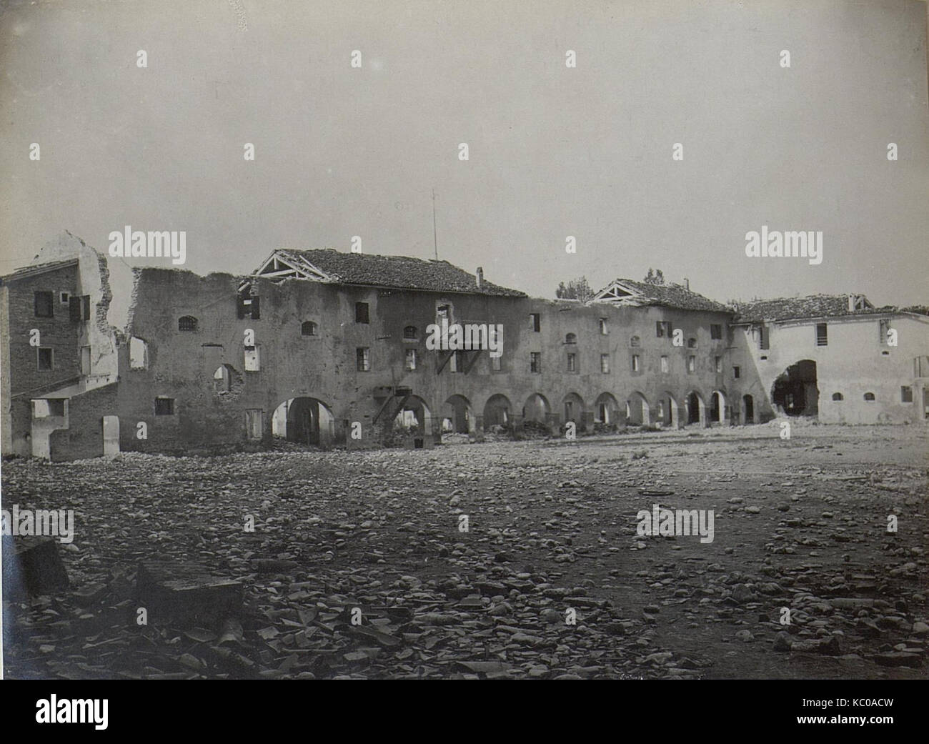 Mandre italienische Kaserne. (BildID 15668761) Foto Stock