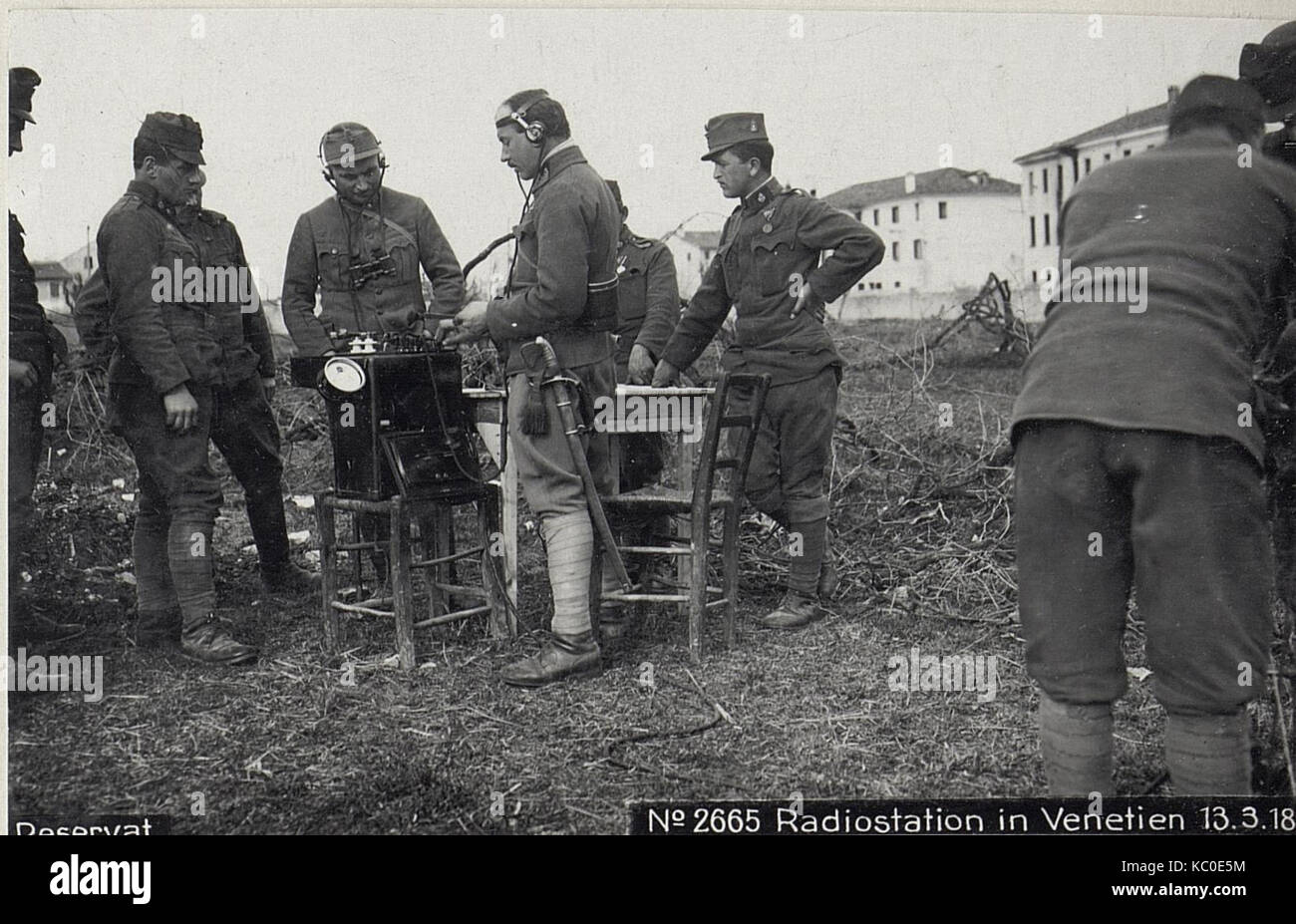 Radiostation in Veneto 13.3.18. (BildID 15615890) Foto Stock