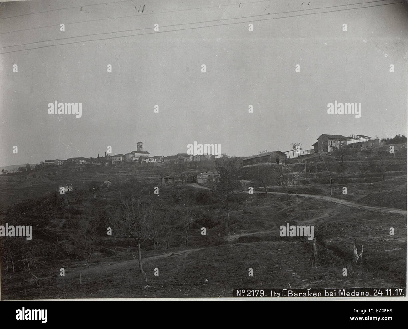 Ital.Baraken bei Medana.24.11.17. (BildID 15612081) Foto Stock