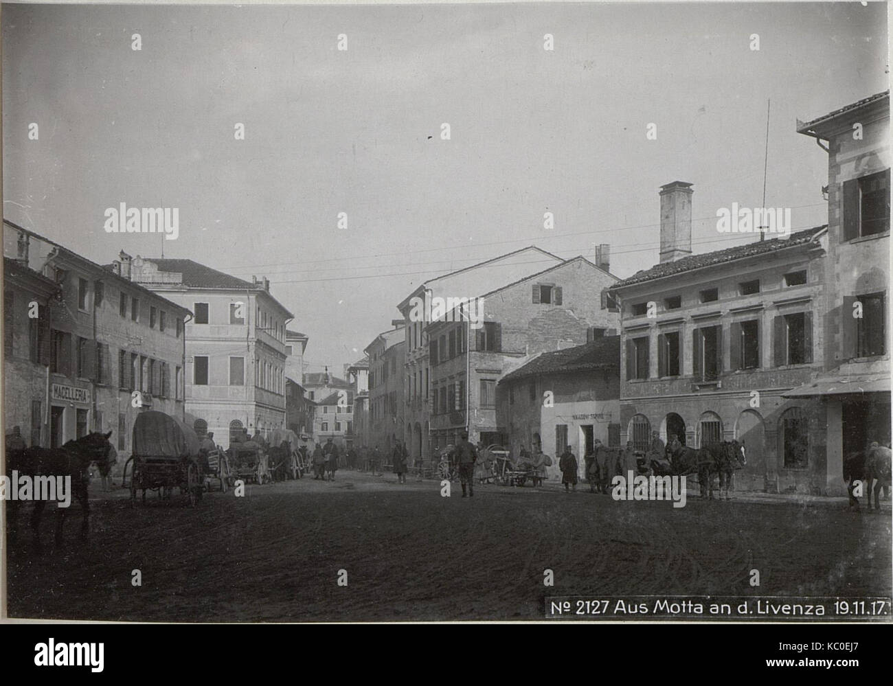 Aus Motta un d.Livenza 19.11.17. (BildID 15611717) Foto Stock
