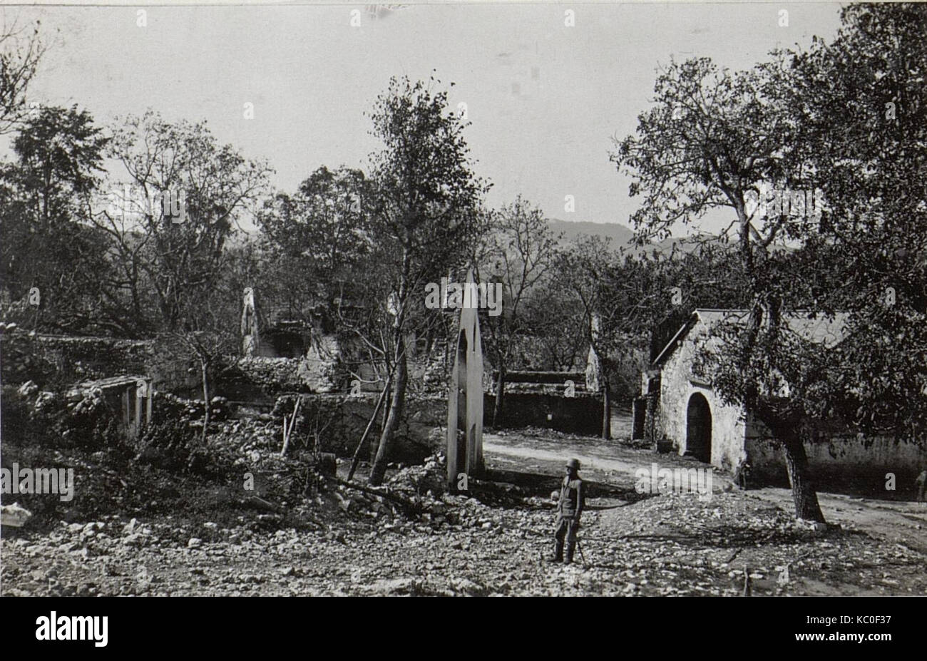 Aus dem zerschossenen Vrhovec 22.9.17. (BildID 15605914) Foto Stock