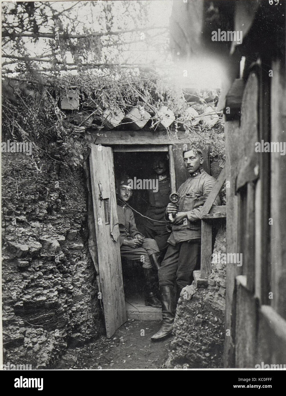 Batt.Beobachtungsstand bei Bukovica BildID (15602480) Foto Stock