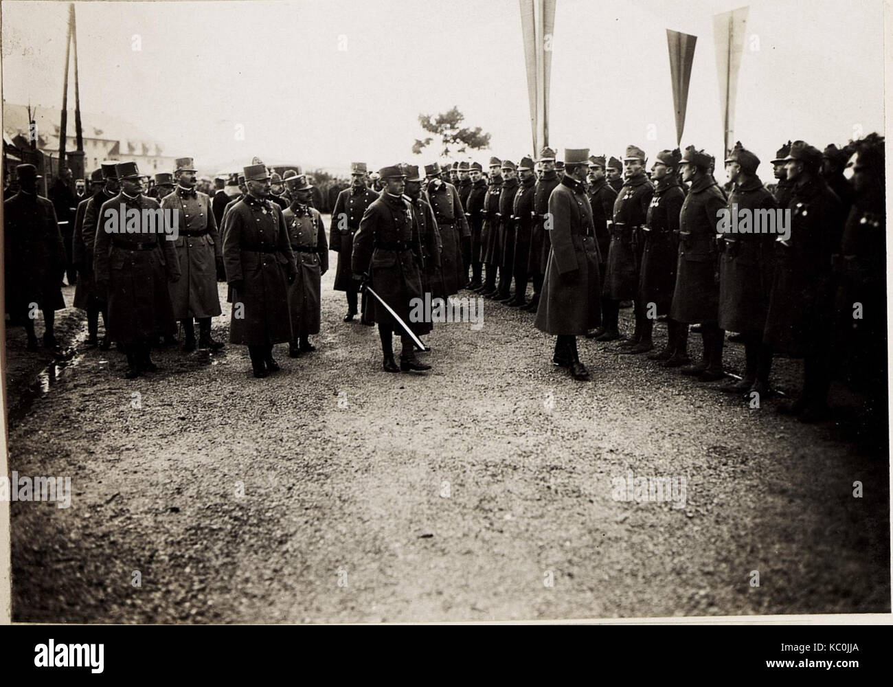 Einweihung der Fliegerkaserne di Wiener Neustadt. (BildID 15569828) Foto Stock