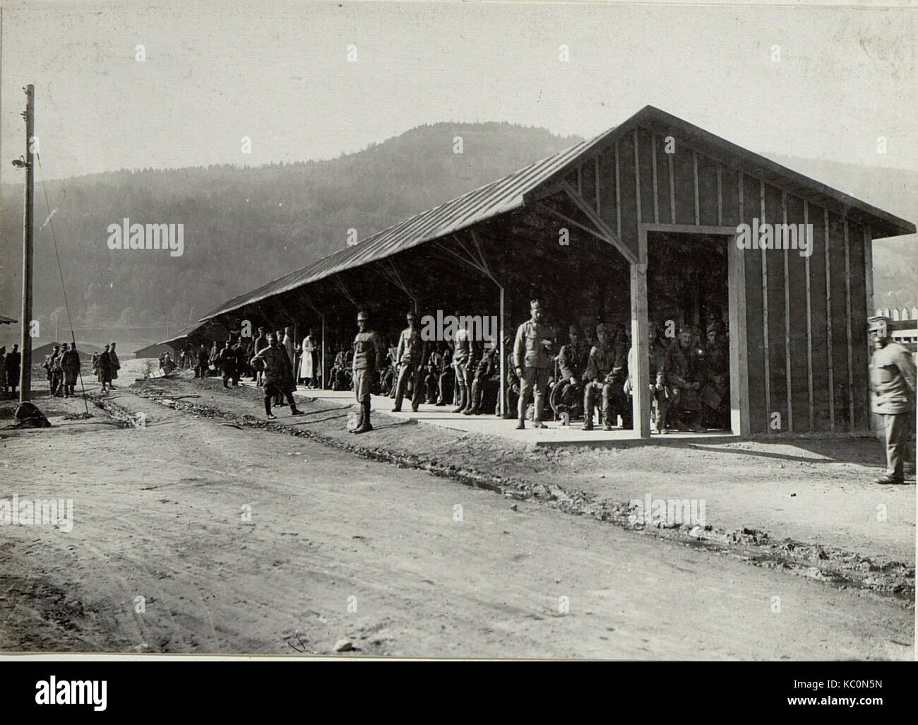 Sortierung vor dem Abgehen Krankenlager im in Pradl BildID (15519596) Foto Stock