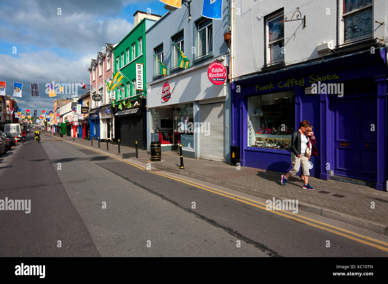 Nel centro cittadino di Killarney, nella contea di Kerry, Irlanda Foto Stock