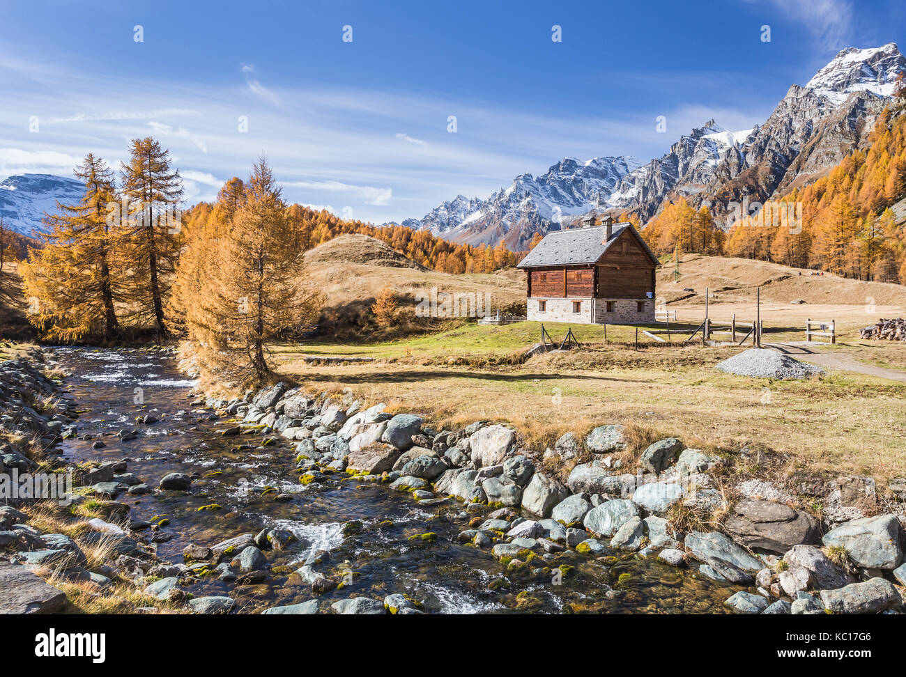 L'Italia,Piemonte,Devero alp,Alpe Devero Foto Stock