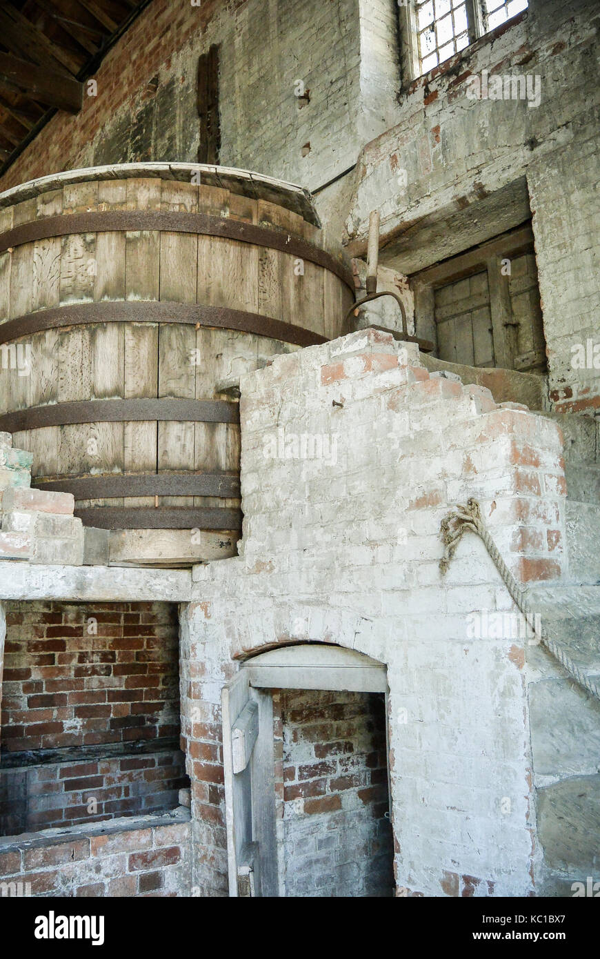 Interno del Calke Abbey, Derby, Inghilterra Foto Stock