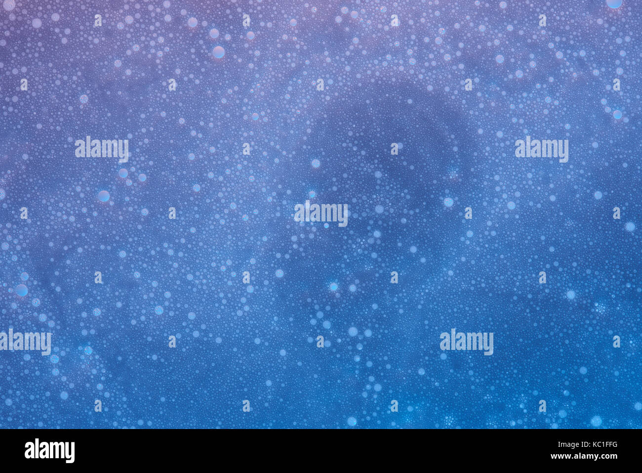 Schiuma astratta sfondo texture. bagno liquido bolle sfondo macro Foto Stock