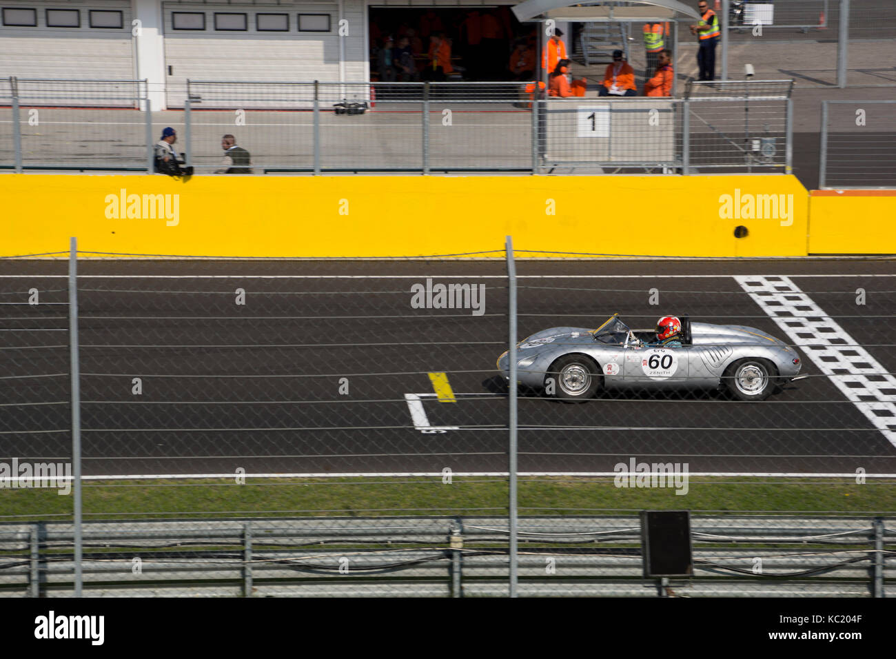 Budapest, Ungheria - 30 settembre 2017: oldtimer evento e le gare al circuito Hungaroring su Settembre 30, 2017 a Budapest, Ungheria credito: maya bunschoten/alamy live news Foto Stock