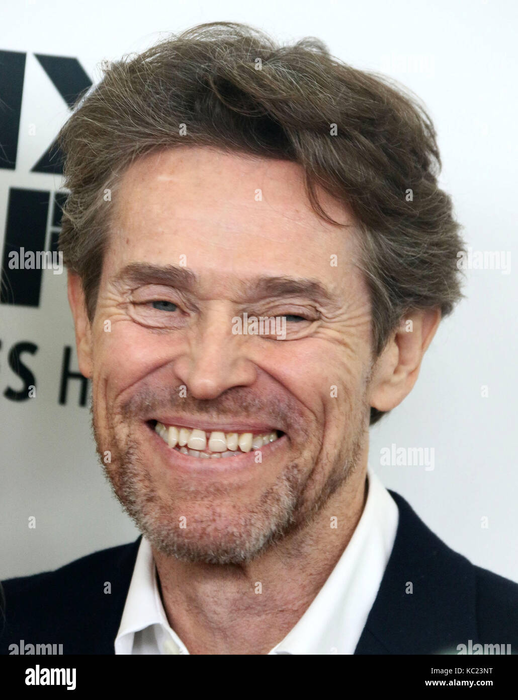 New york, new york, Stati Uniti d'America. 1 ott 2017. attore Willem Dafoe assiste il cinquantacinquesimo new york film festival premiere di " il progetto della Florida" tenuto Alice Tully Hall presso il Lincoln Center. Credito: nancy kaszerman/zuma filo/alamy live news Foto Stock