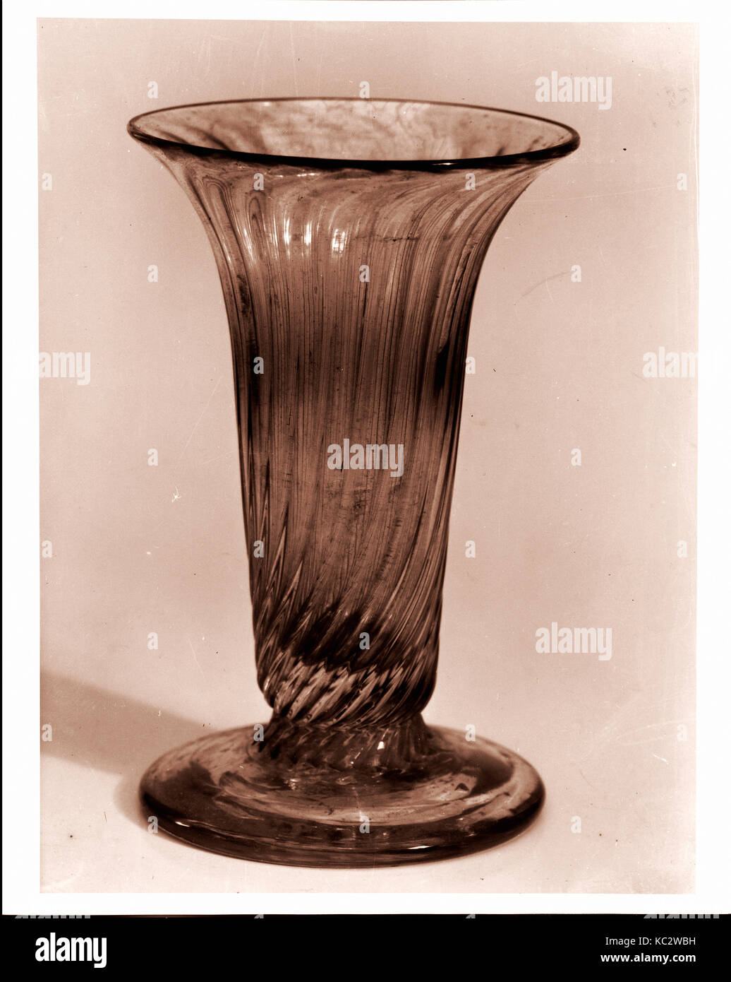 Jelly vetro, 1785-1825, eventualmente fatta in Inghilterra; eventualmente realizzato in Stati Uniti, americano o britannico, soffiata pattern-stampata Foto Stock