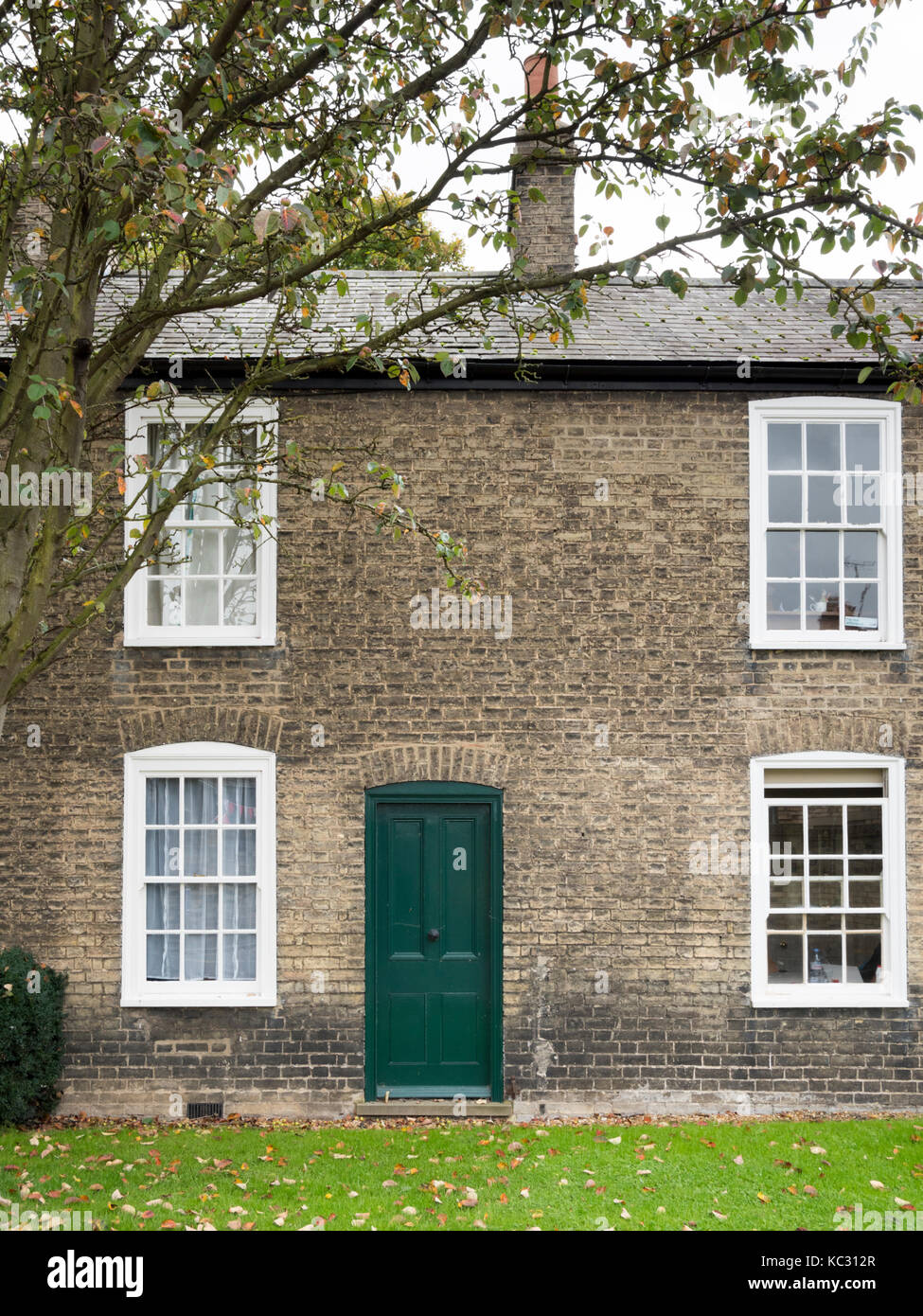 Case a schiera utilizzato per l'Università di Cambridge Alloggi per studenti a Cambridge Regno Unito Foto Stock