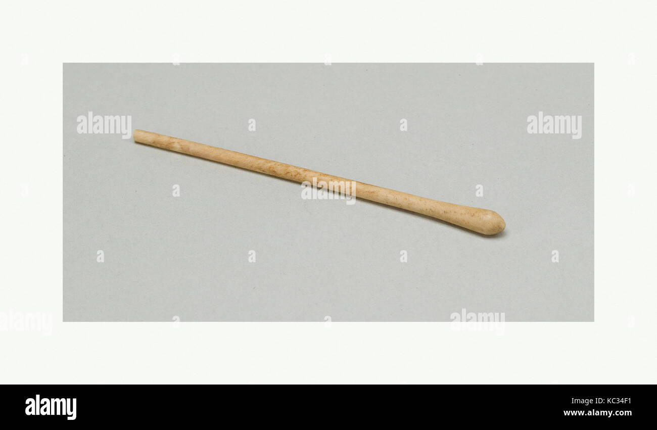 Kohl Stick, Regno di Mezzo-Secondo Periodo Intermedio, Dynasty 13-17, ca. 1783-1640 A.C., dall'Egitto, Alto Egitto, Tebe Foto Stock