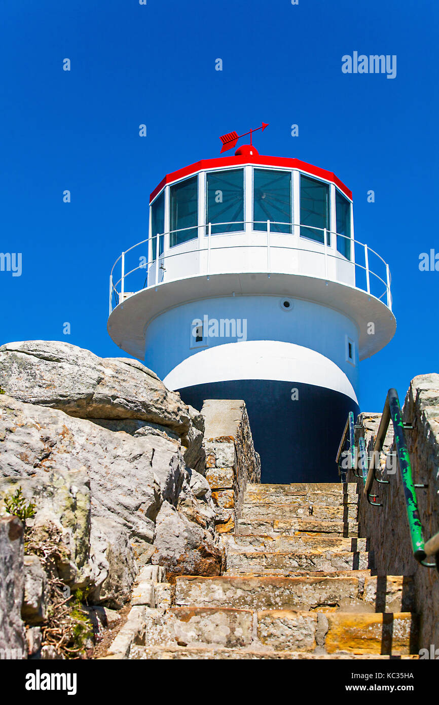 Faro di Capo di Buona Speranza in Sud Africa Foto Stock