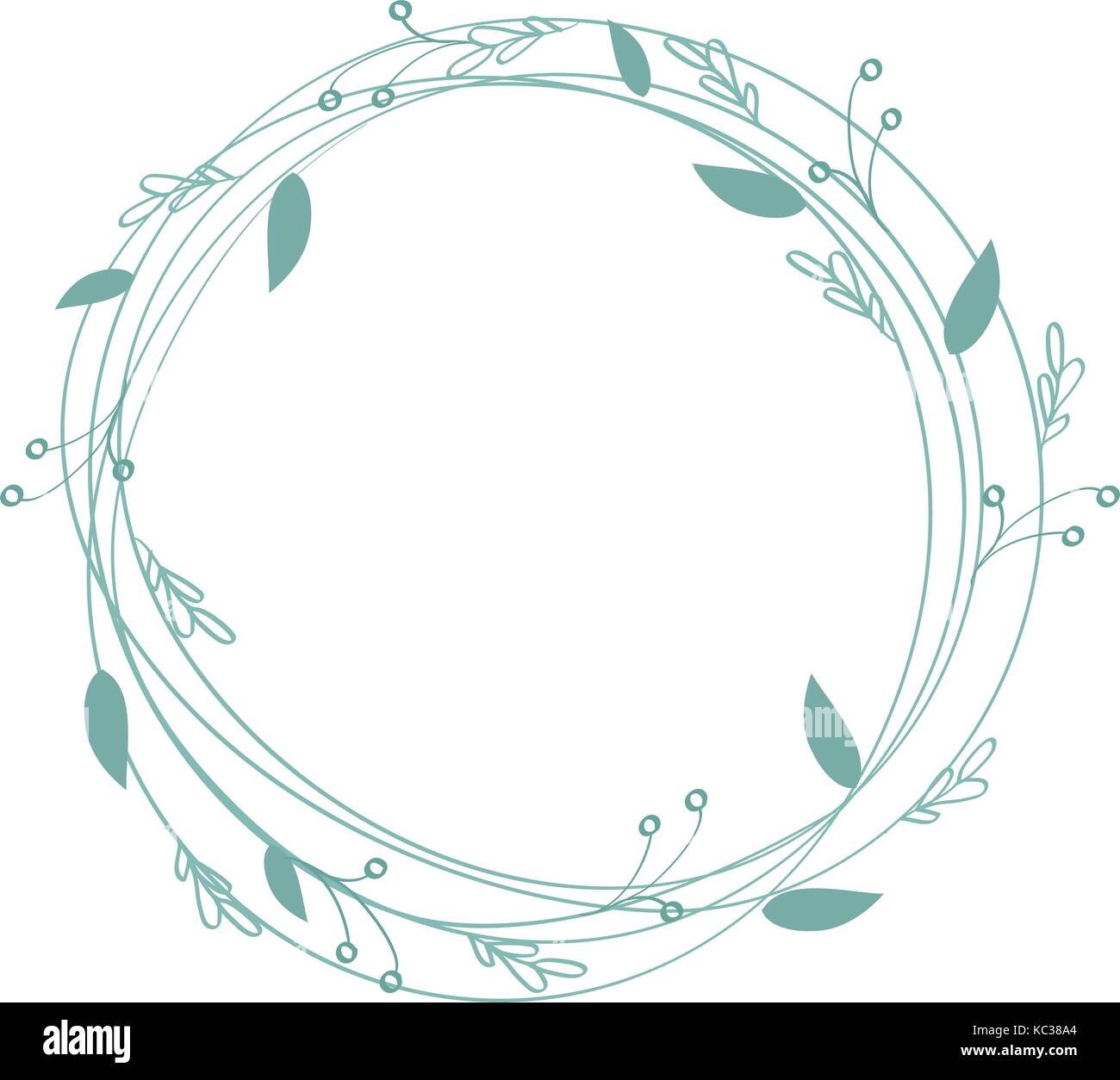 Prosperare calligraphy vintage telaio per le vacanze e il luogo di testo. illustrazione vettore disegnato a mano 10 eps Illustrazione Vettoriale