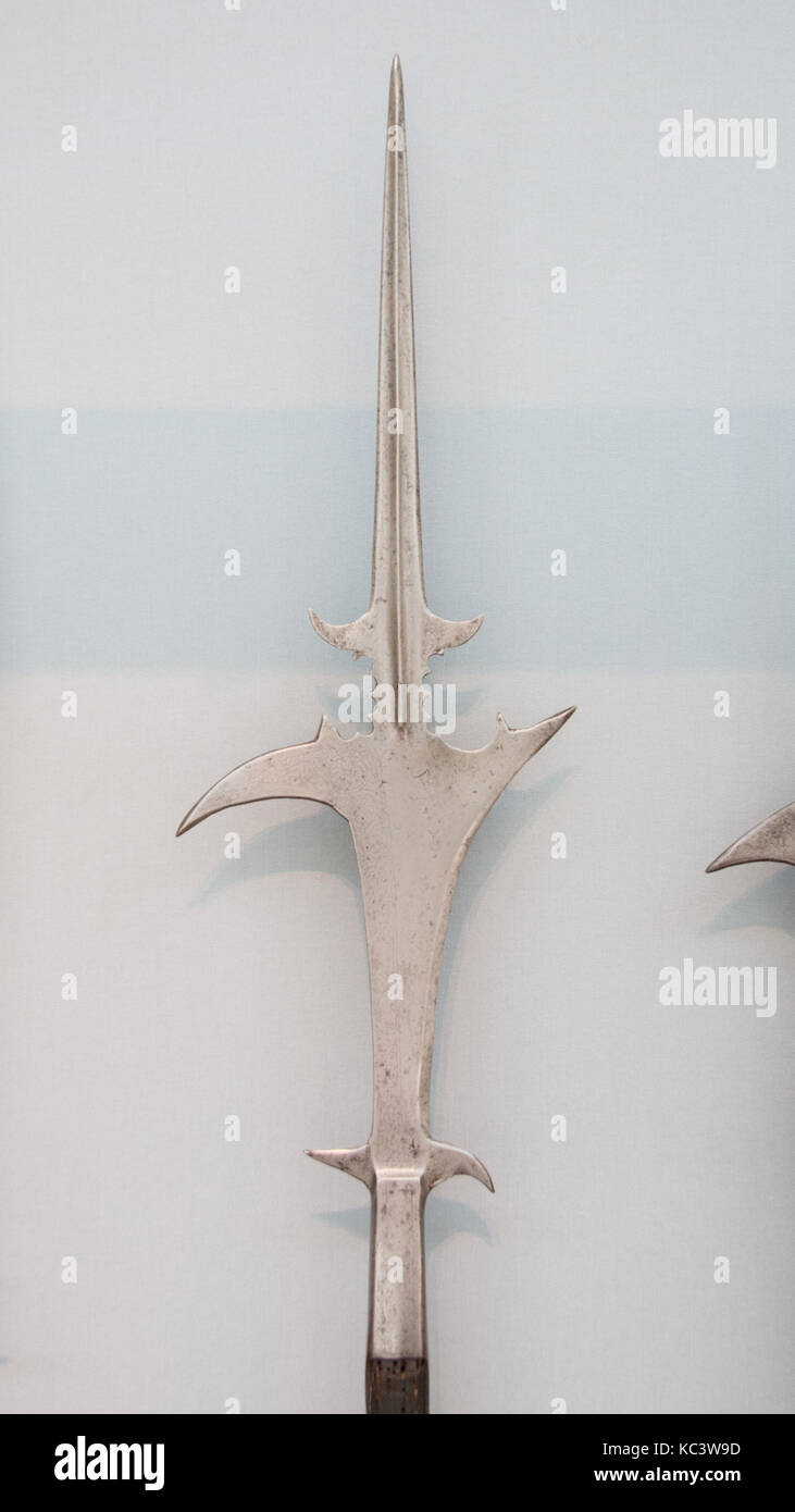 Scorpione, ca. 1525, Italiano, acciaio, ottone, legno, L. 78. 198.12 (cm), scopare armi Foto Stock
