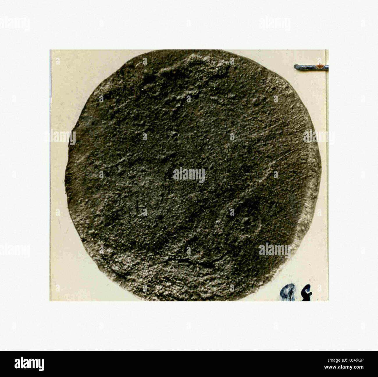 Coin, 1199-1220, scavato in Iran, Nishapur, rame, monete Foto Stock