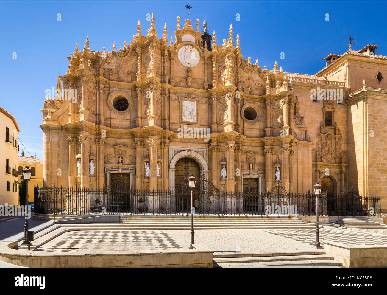 Cattedrale Catedral de la Encarnación de Guadix, Guadix, Regione del Marquesado, Provincia di Granada, Andalusia, Spagna Foto Stock