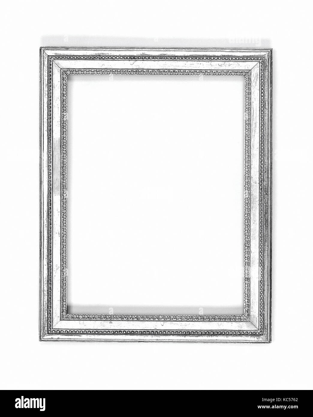 Telaio di cassetta, 1780-90 (stile Luigi XVI), francese, Rovere, 57,1 x 45, 46,2 x 34,2, 48,5 x 36,6 cm., telai Foto Stock