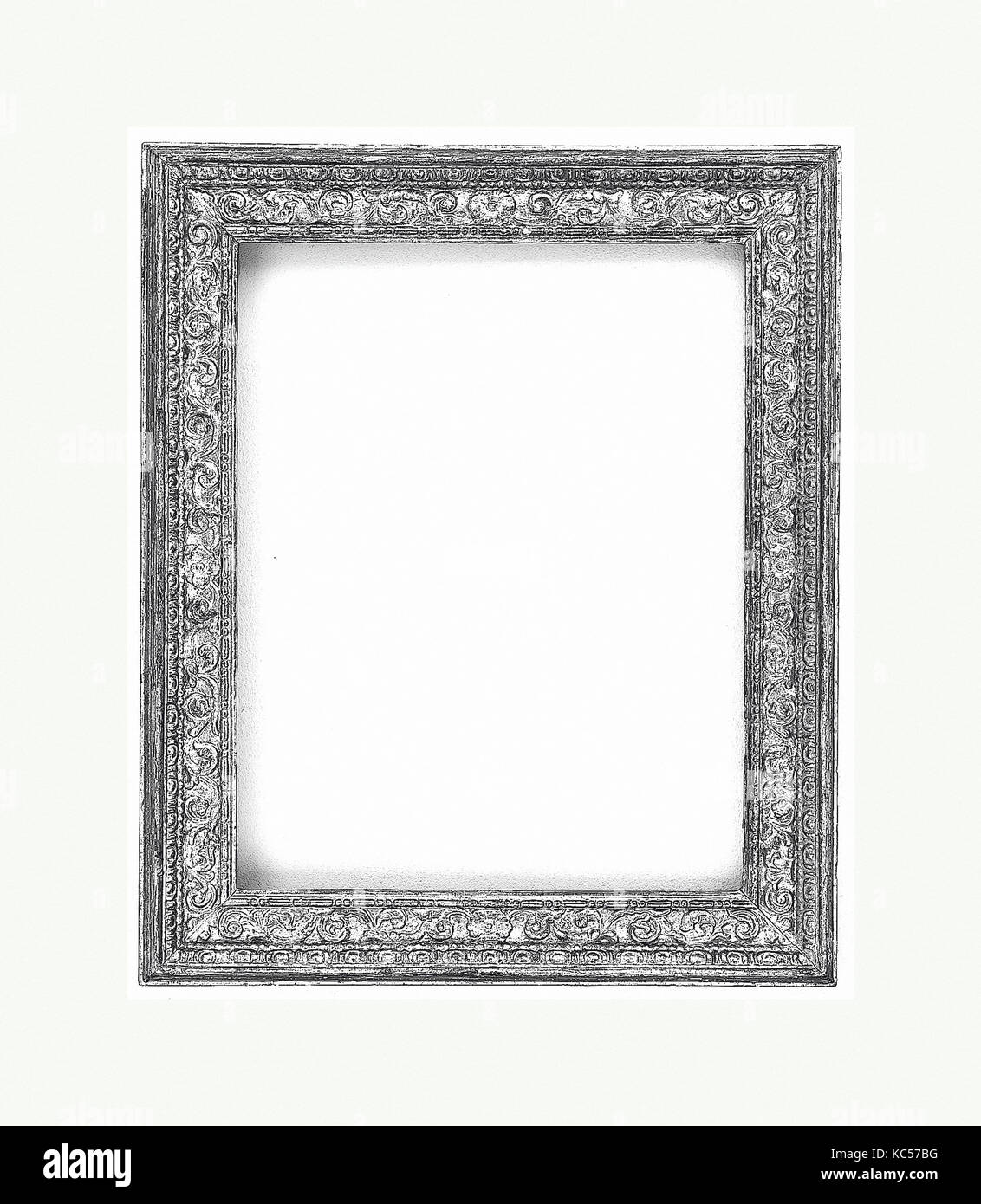 Telaio di cassetta, fine XVIII secolo, stile del XVI secolo Foto Stock