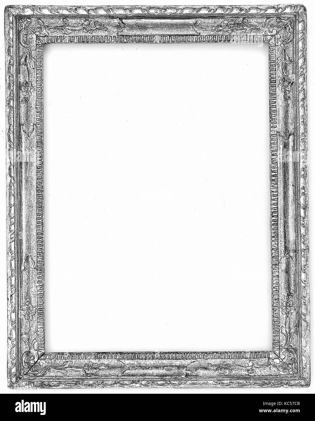 Il canaletto-style frame, inizio del XVIII secolo, Italiano, Veneto (?), Pino, 69 x 54,5, 55 x 40.5, 58.5 x 44.2 cm., telai Foto Stock