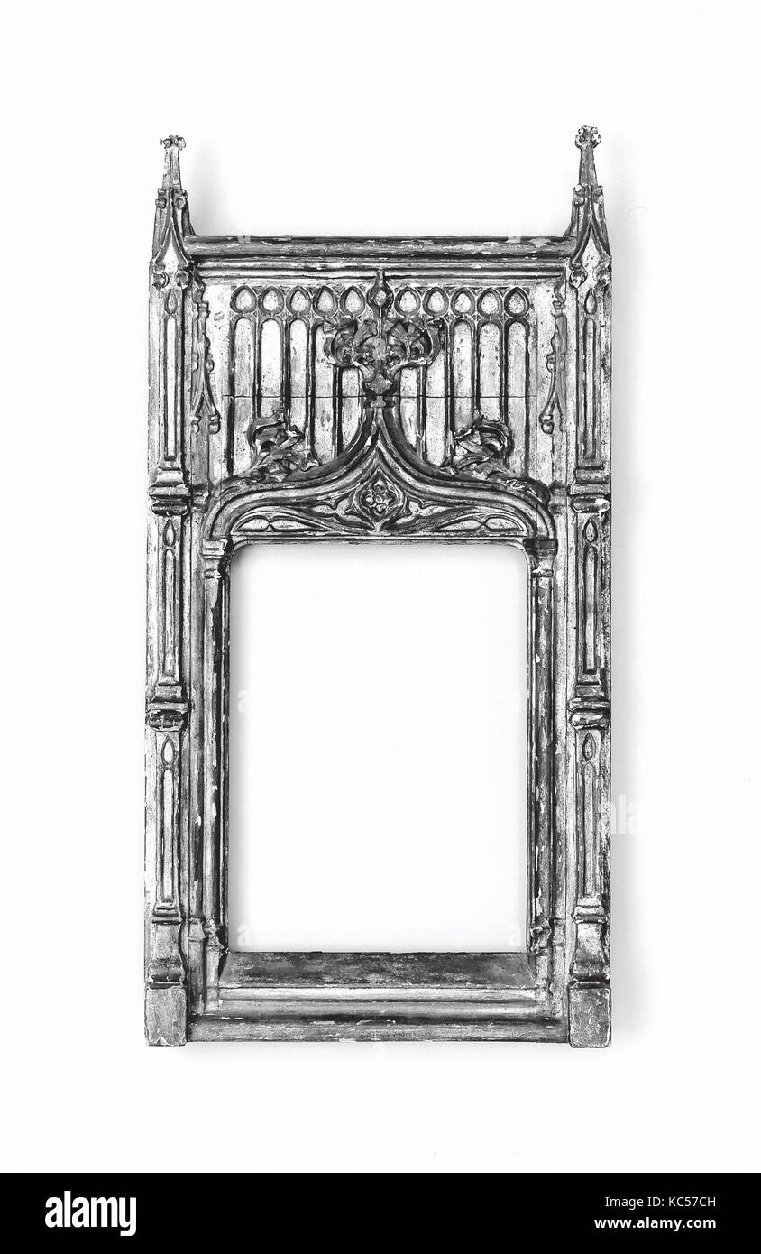 Tabernacolo frame, fine del XIX secolo, stile tardo XV secolo Foto Stock