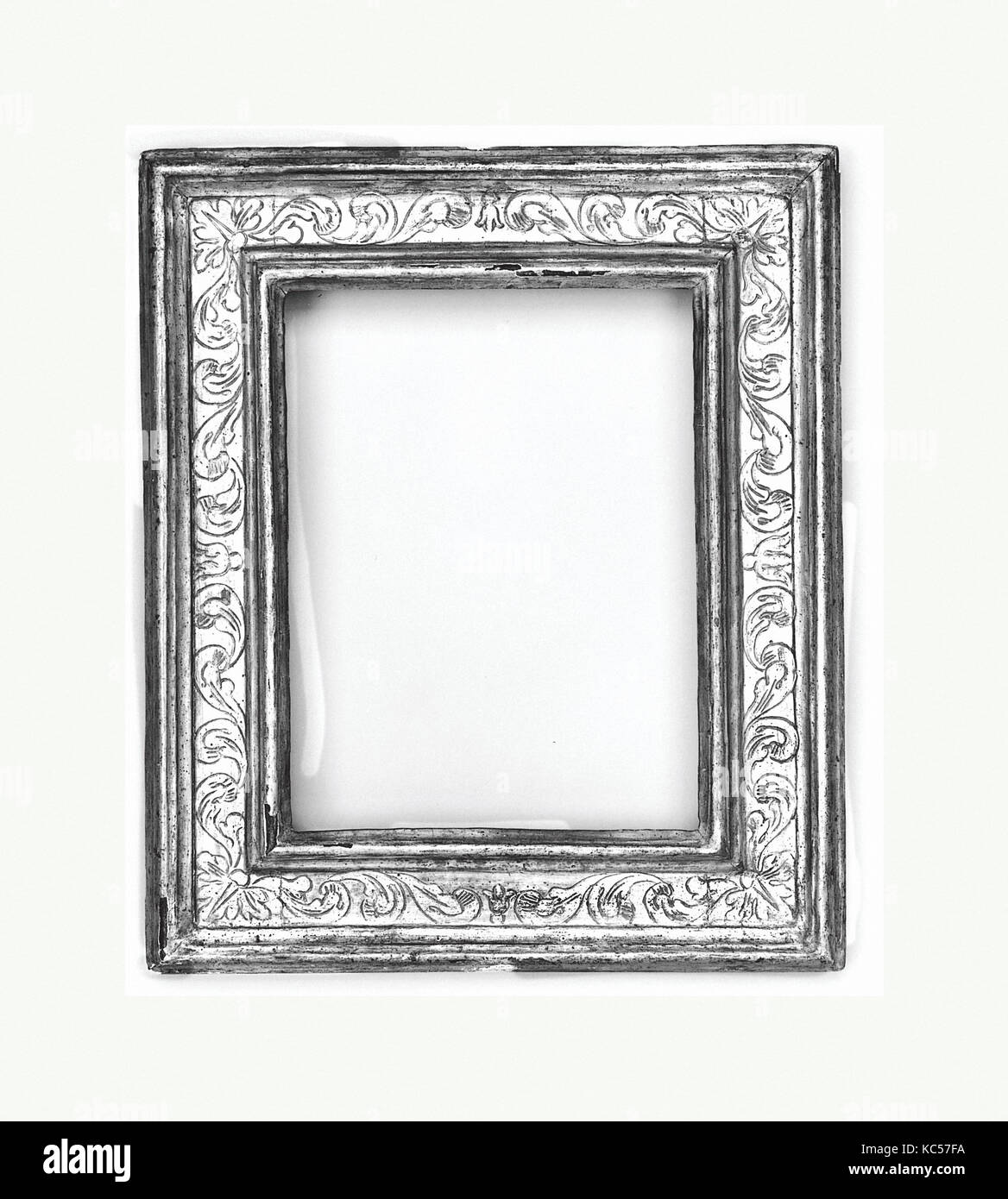Telaio di cassetta, metà-fine xviii secolo, stile metà del XVII secolo Foto Stock