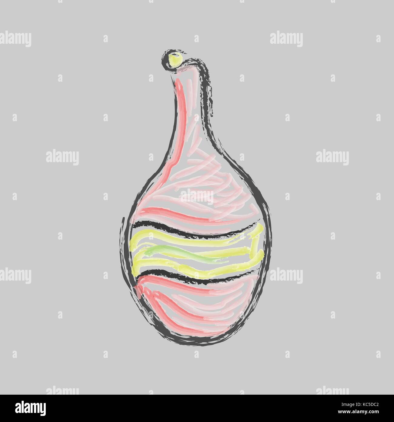 Seamless motivo floreale di disegnati a mano poinsettia, bacche, foglie di fiocchi di neve. inverno/autunno/buon natale collezione. Ottimo per gli sfondi, confezionamento Illustrazione Vettoriale