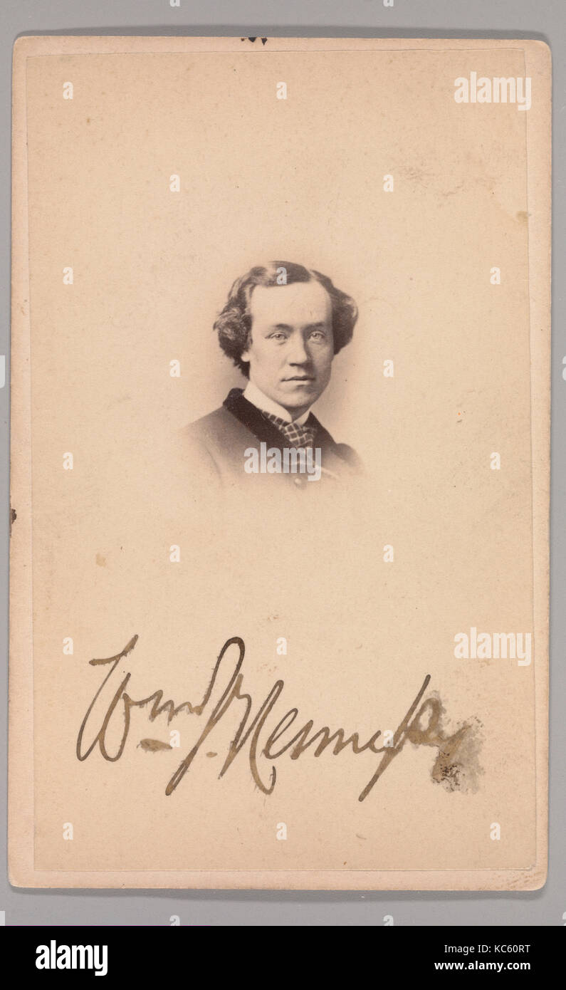 William John Hennessy, 1860s, albume silver stampa, appross. 10,2 x 6,3 cm (4 x 2 1/2 in.), Fotografie, Maurice Stadtfeld Foto Stock