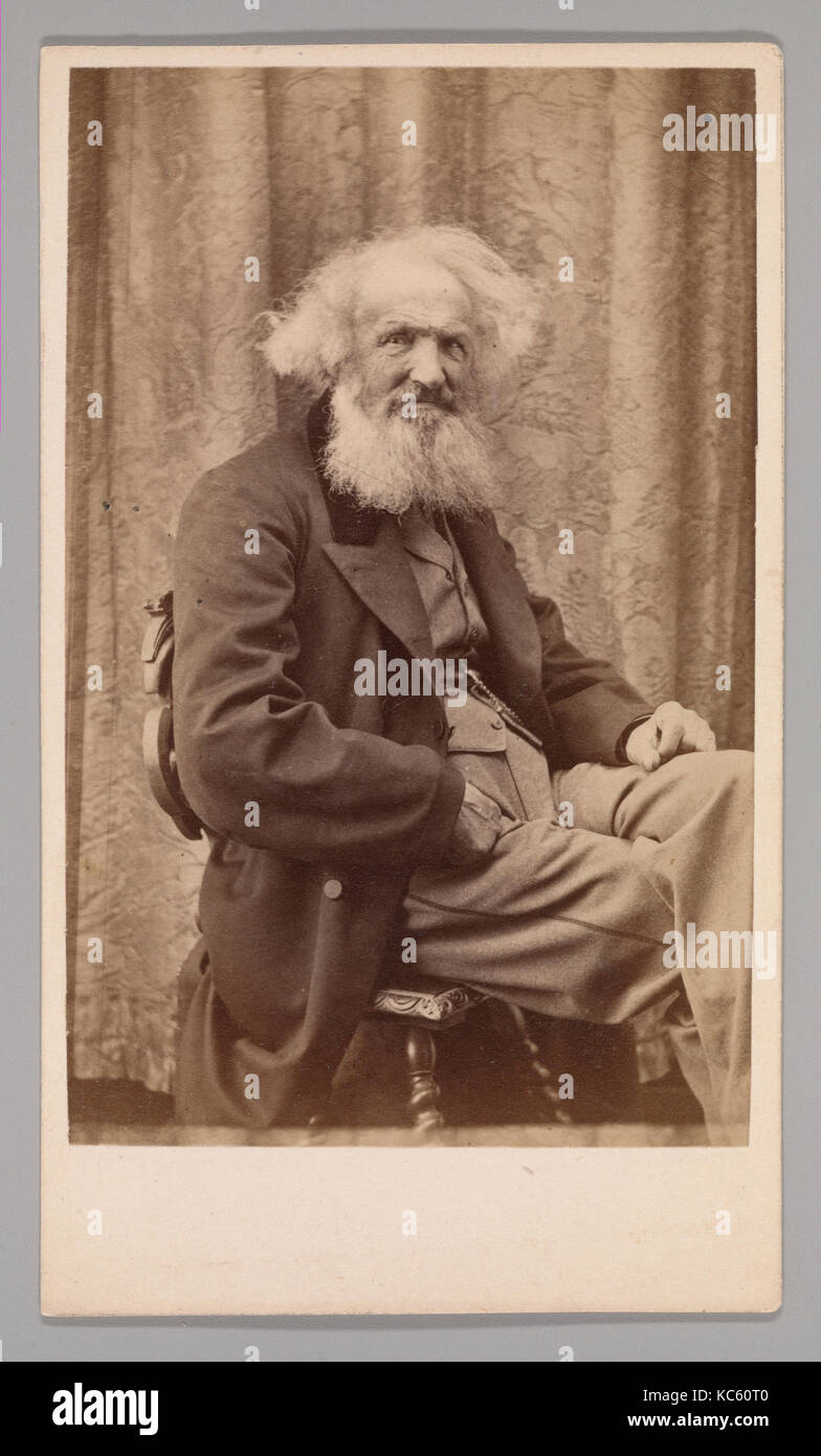 Oggetto sconosciuto, 1860s, albume silver stampa, appross. 10,2 x 6,3 cm (4 x 2 1/2 in.), Fotografie, sconosciuto Foto Stock