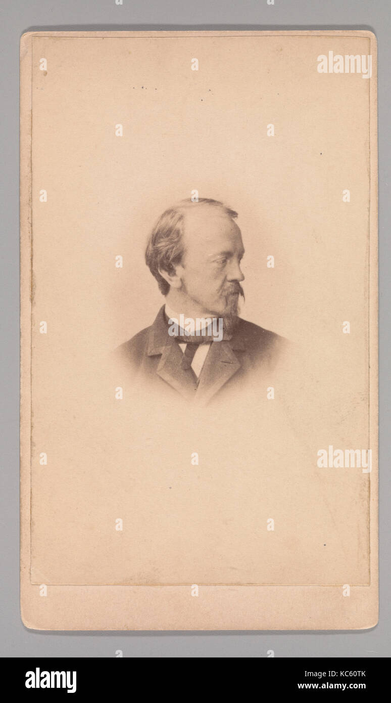 Oggetto sconosciuto, 1860s, albume silver stampa, appross. 10,2 x 6,3 cm (4 x 2 1/2 in.), Fotografie, sconosciuto Foto Stock