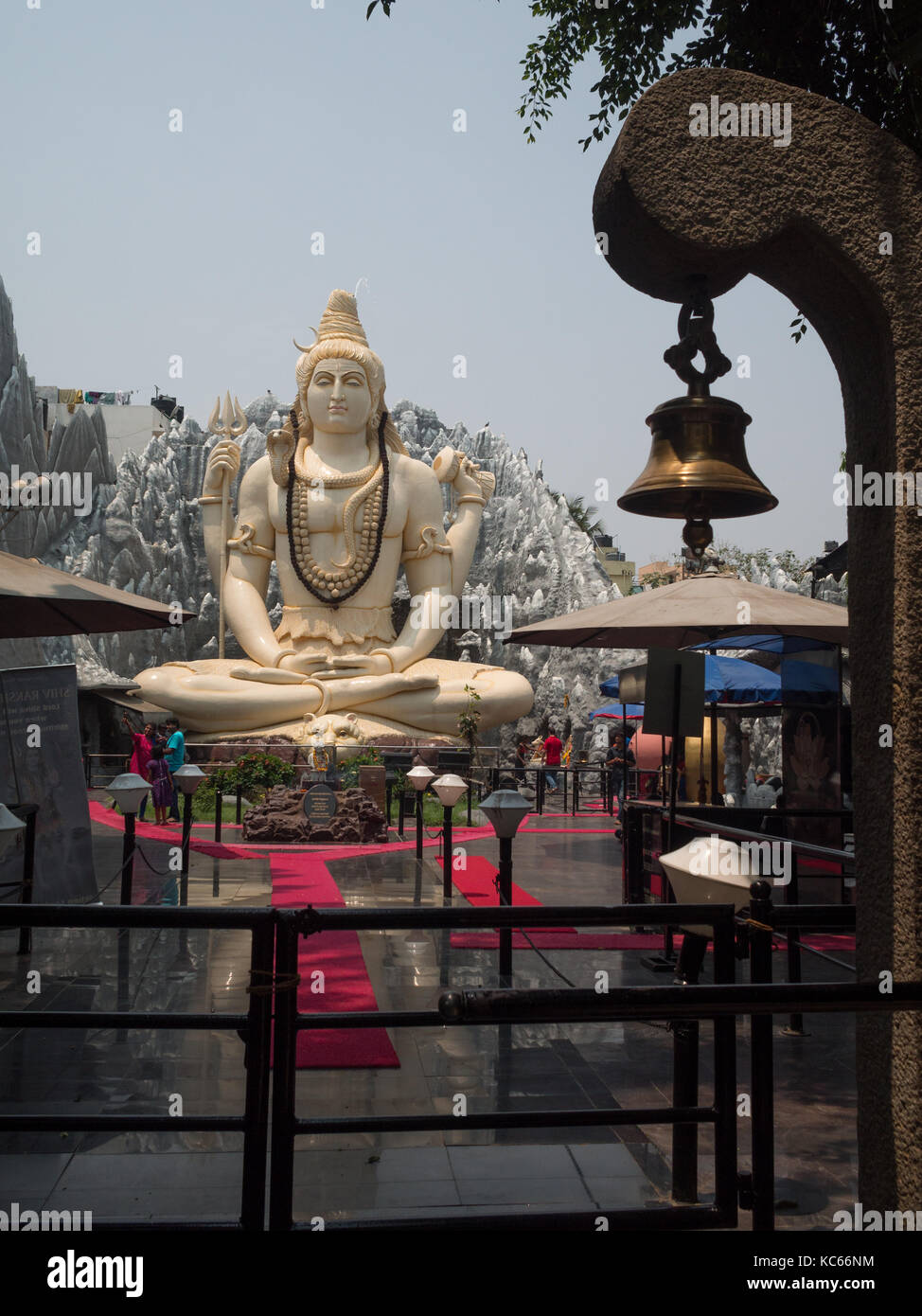 Tempio di Shiva, Bangalore Foto Stock