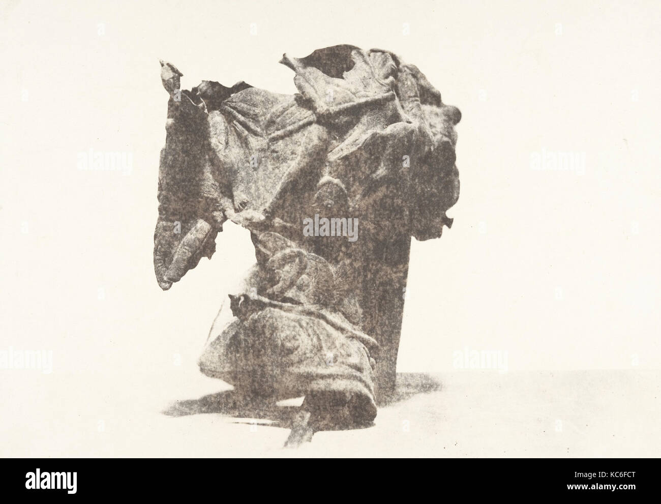Jérusalem, Casque trouvé dans le Jourdain, 2, Auguste Salzmann, 1854 Foto Stock