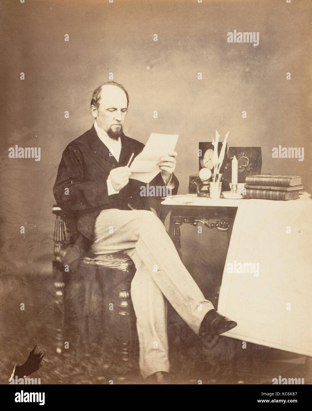 L'Earl Canning, K.G., K.S.I., G.C.B., Calcutta, Bourne e Shephard, Samuel Bourne, 1858-61 Foto Stock