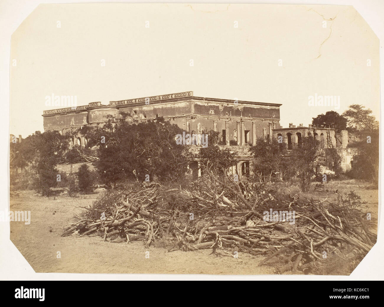 Metcalfe House, Delhi, Jean Baptiste Oscar Mallitte, 1858-61 Foto Stock