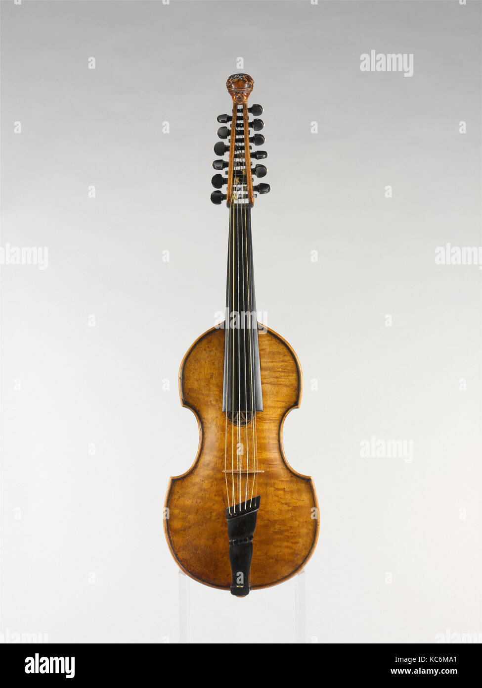 Mute Viola d'Amore, Daniel Achatius Stadlmann, metà del XVIII secolo Foto Stock