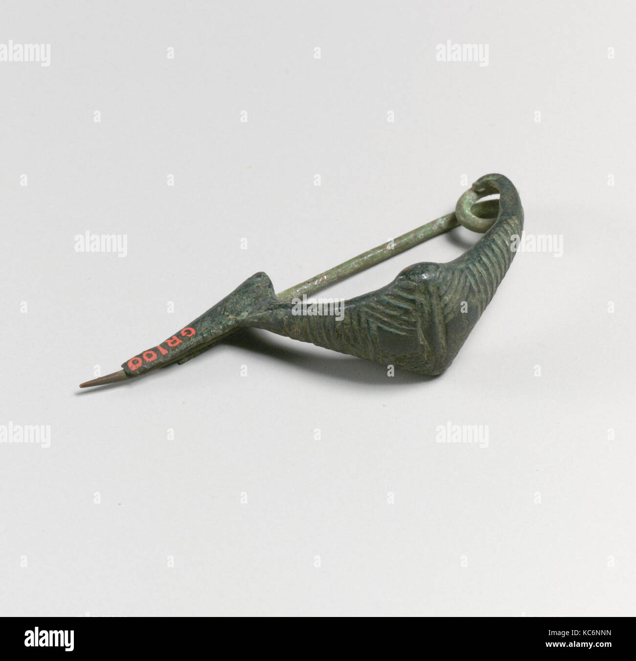 Il perone, barca di tipo sagomato, bronzo, Altri: 2 1/4 in. (5.7 cm), bronzi Foto Stock