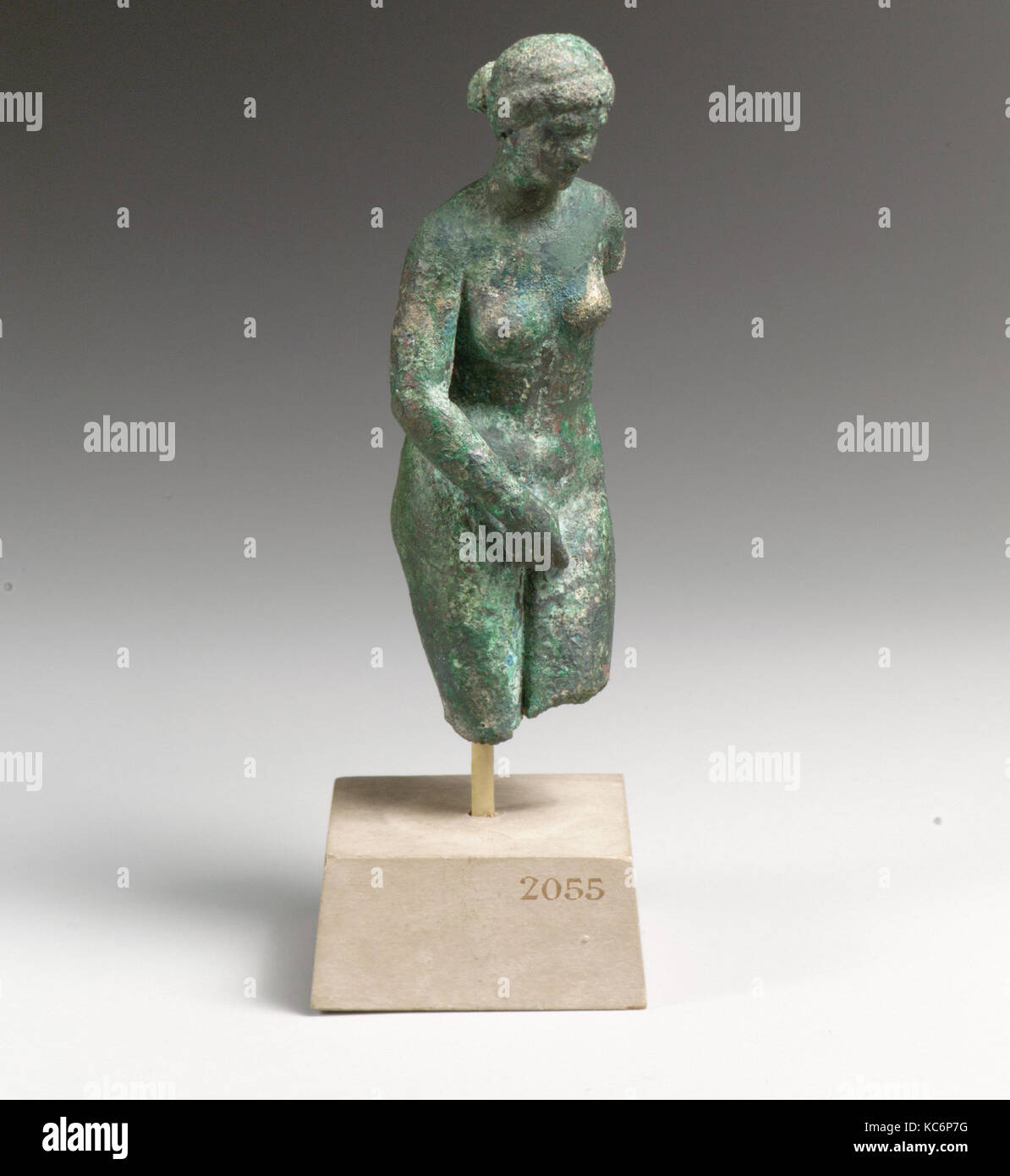 Statuetta di Afrodite, fine del VI secolo A.C. - inizi del IV secolo d.c. Foto Stock