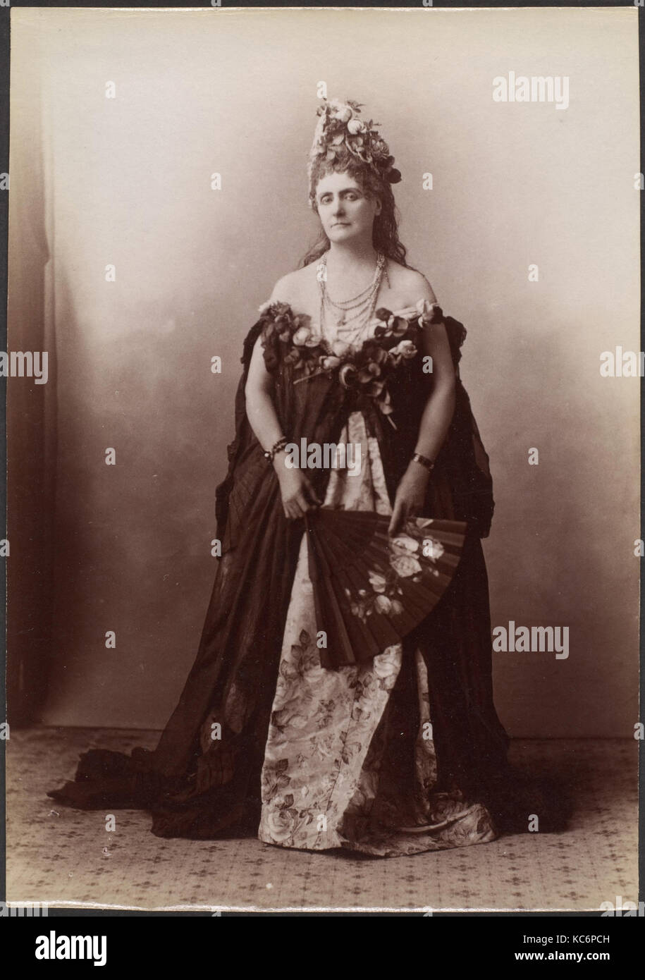 La contessa de Castiglione, da Série des Roses, Pierre-Louis Pierson, 1895 Foto Stock