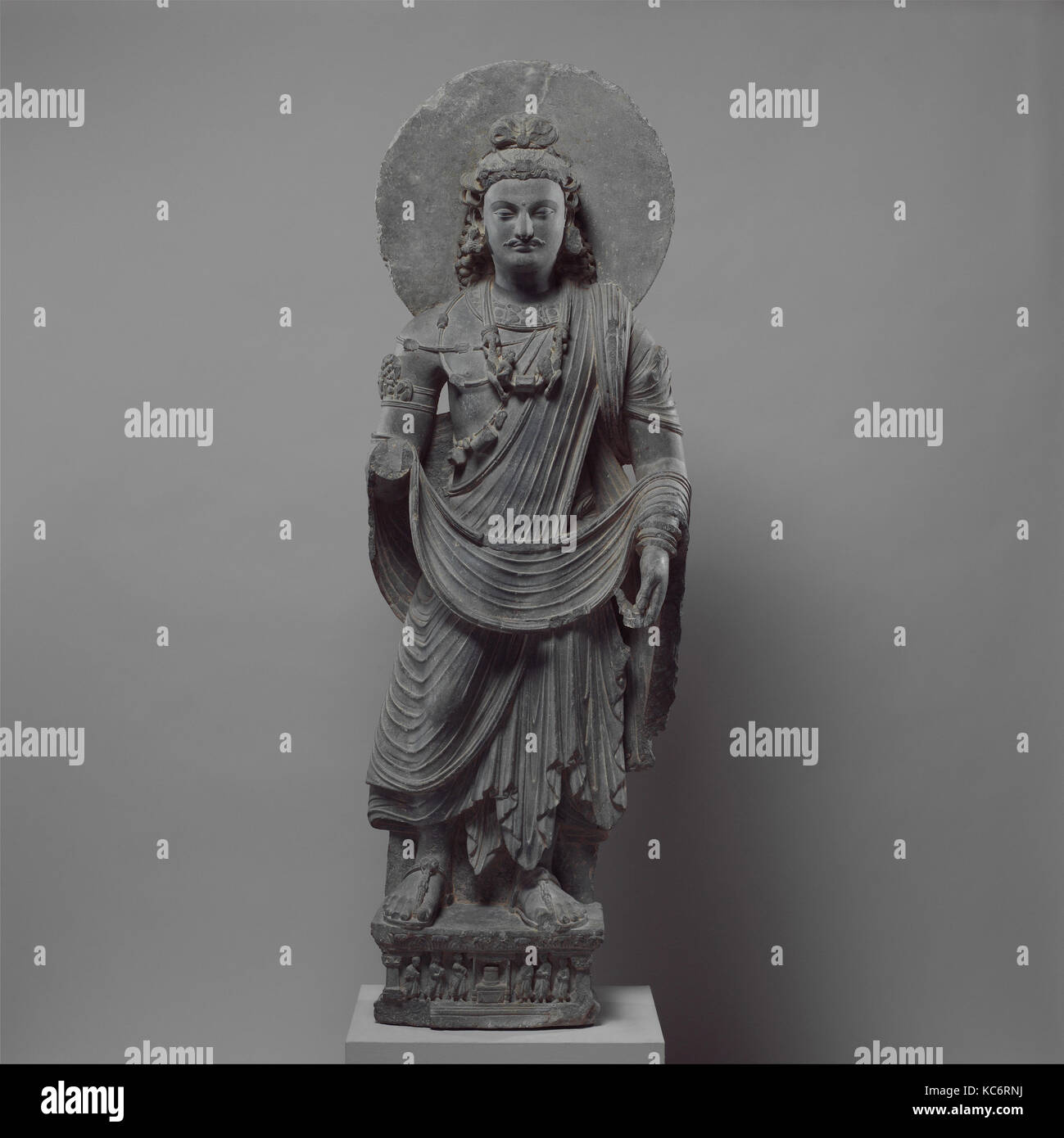 Bodhisattva permanente (Maitreya Buddha del Futuro), ca. Iii secolo Foto Stock